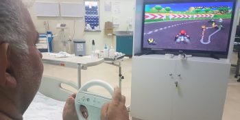 Pacientes do HC usam videogames na reabilitação pós-operatória